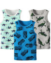 Toddler Kids Boy Set of 3 Tank Tops SET 4